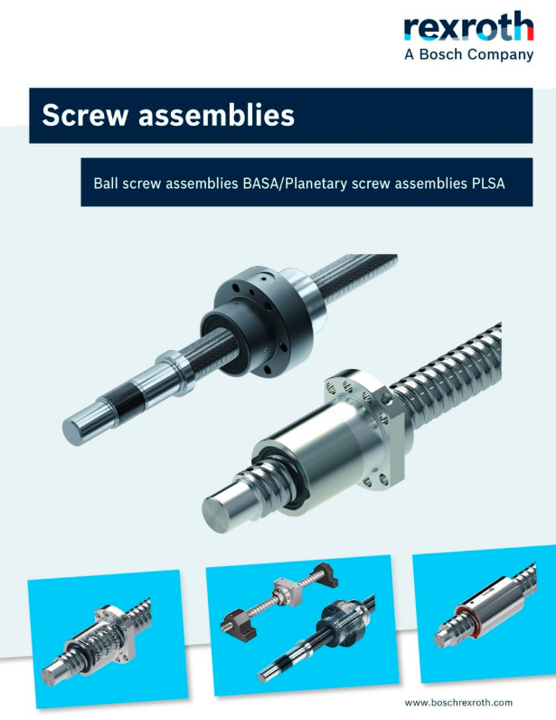 Rexroth Linear Guideways Catalogue